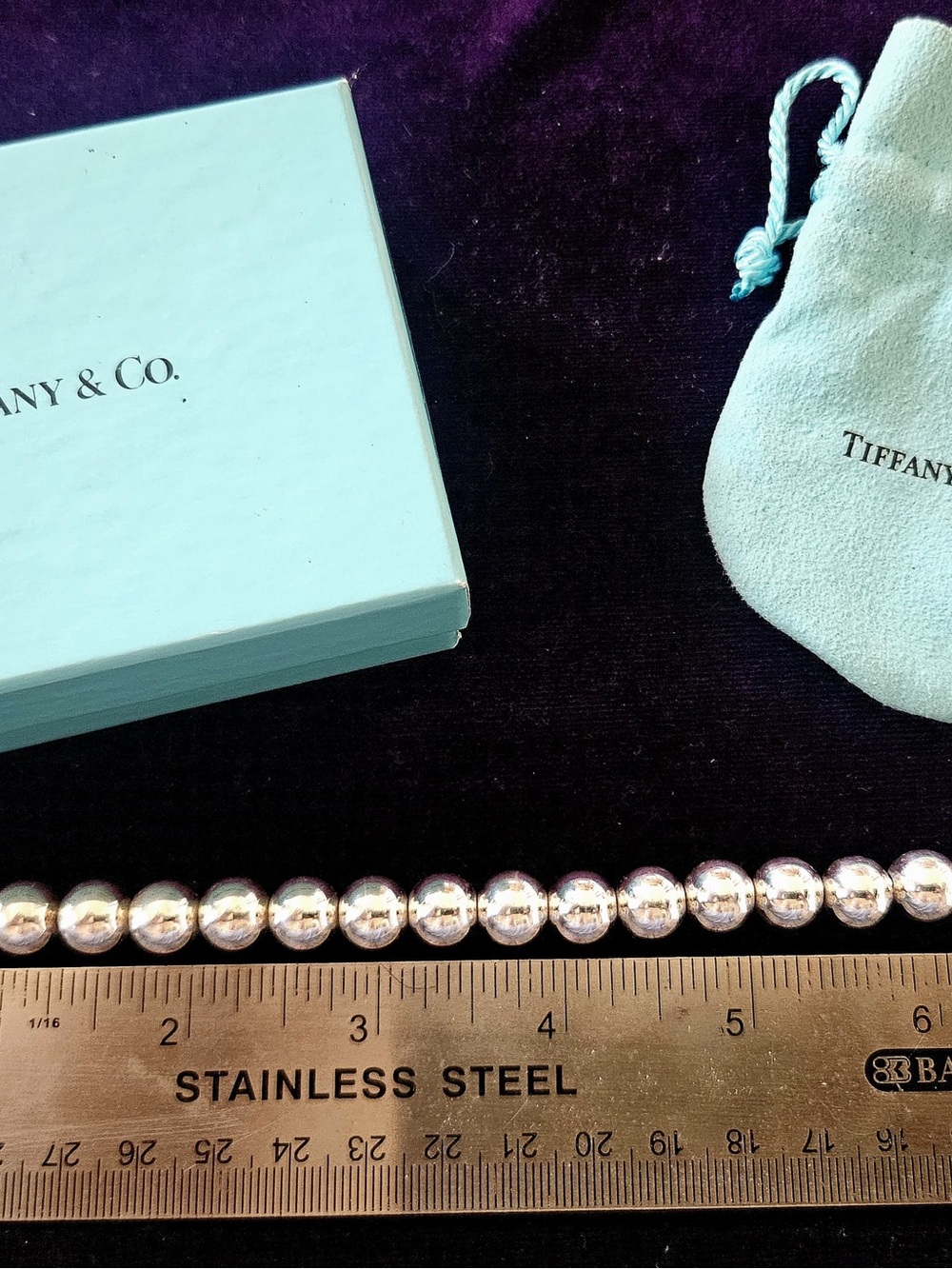 Tiffany & Co. Sterling Bead Bracelet - Silver - Picture 3 of 9